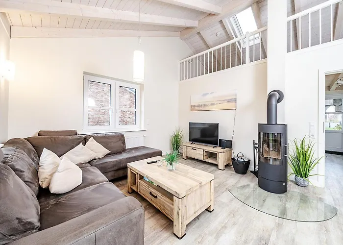 Vakantiehuis Moderne Doppelhaushaelfte - Perfekt Zu Zweit Dagebüll